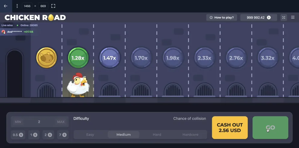 Chicken Road demo